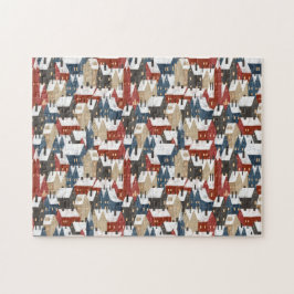 Puzzle (27,9 x 35,5 cm, 252 Stk.) - Winterhäuser