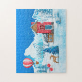 Puzzle (27,9 x 35,5 cm, 252 Stk.) - Winterlandscha (Vertikal)