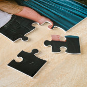 Puzzle 2 Foto Edge Print Personalisiert (Seite)