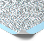 PUZZLE #2: Namen - Standard Poster (Ecke)