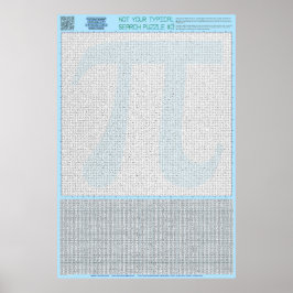 PUZZLE #3: Pi Day - Chaotic Poster