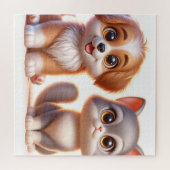 Puzzle 3D Animated 20"x20" with giftbox (Horizontal)