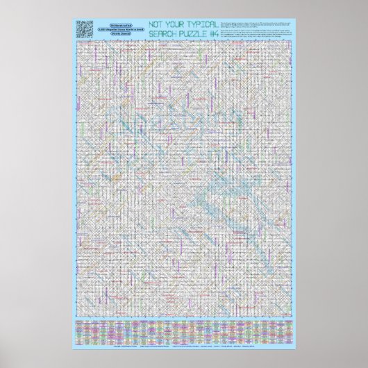 PUZZLE #4: falsch geschrieben - Chaos gelöst Poster (Vorne)