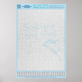 PUZZLE #4: falsch geschrieben - teuflisch Poster