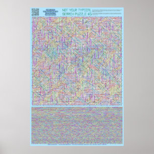 PUZZLE #5: Länder - Diabolisch gelöst Poster