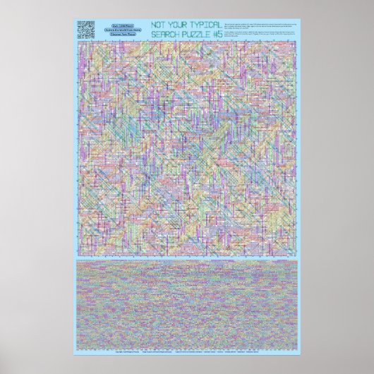 PUZZLE #5: Länder - Standard gelöst Poster (Vorne)