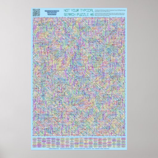 PUZZLE #6: Tiergruppen - Chaos gelöst Poster (Vorne)