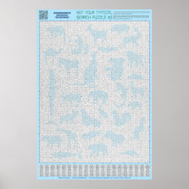 PUZZLE #6: Tiergruppen - Diabolical Poster