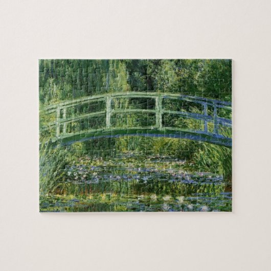 Puzzle 8x10 des MONET Wasser-Lilien-Teichs 1897 (Horizontal)