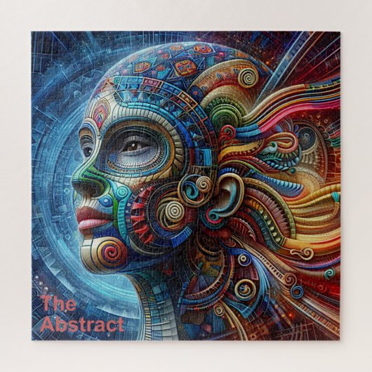 Puzzle - Abstract art (Vertikal)