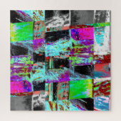 Puzzle – Abstract Grid (Vertikal)