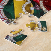 Puzzle abstrakt moderne Design Los Angeles Farben (Seite)