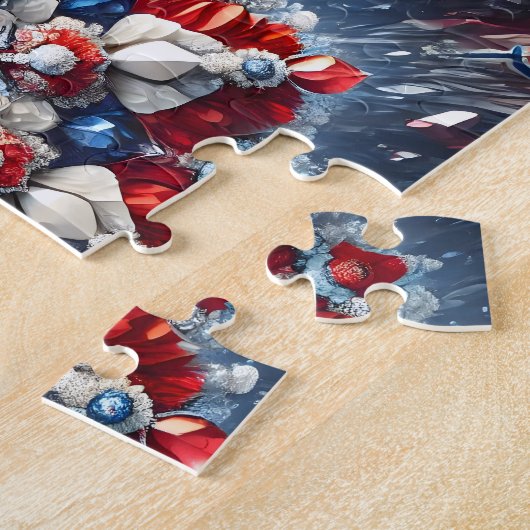 Puzzle abstrakt moderne Design Norwegen Colors (Seite)