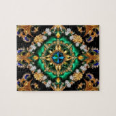 Puzzle abstrakt modernes Design Brasilianische Far (Horizontal)