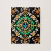 Puzzle abstrakt modernes Design Brasilianische Far (Vertikal)