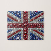 Puzzle abstrakt modernes Design Britische Farben (Horizontal)