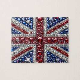 Puzzle abstrakt modernes Design Britische Farben