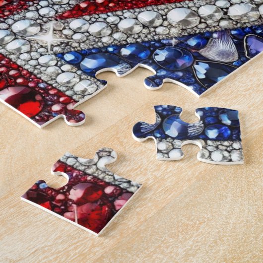 Puzzle abstrakt modernes Design Britische Farben (Seite)