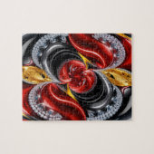 Puzzle abstrakt modernes Design Deutsche Farben (Horizontal)