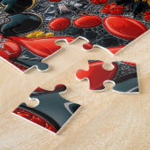 Puzzle abstrakt modernes Design Deutschland Farben (Seite)