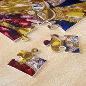 Puzzle abstrakt modernes Design Kolumbien Farben (Seite)