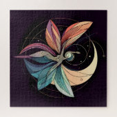 Puzzle abstrakte Fee (Horizontal)