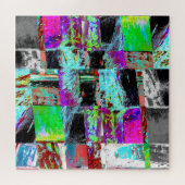 Puzzle – Abstrakter Raster (Horizontal)