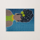Puzzle "African Lady" (Horizontal)