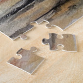Puzzle alte Tür (Seite)