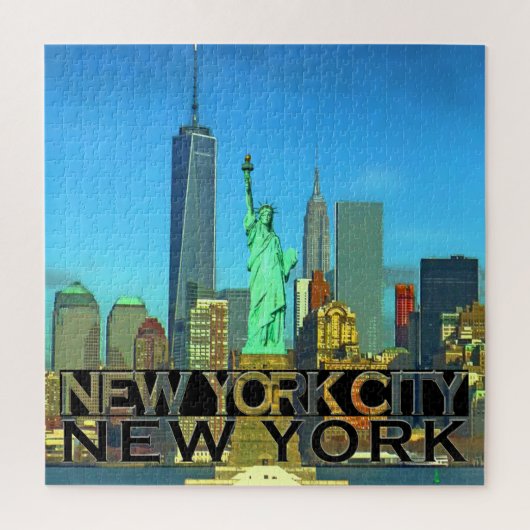 Puzzle am New York City Square (Vertikal)