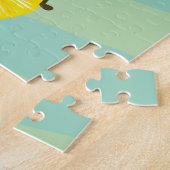 Puzzle | Ananas-Zeichen gute Vibes (Seite)