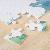 Puzzle - Aquarell-Serie: Barsch (Seite)