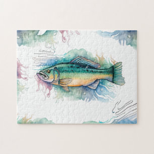 Puzzle - Aquarellreihe: Bass