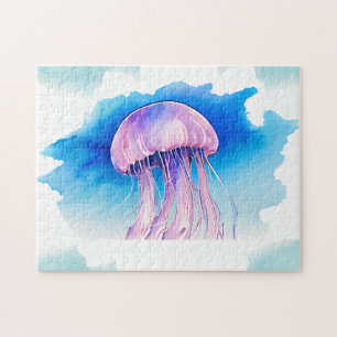 Puzzle - Aquarellreihe: Quallen
