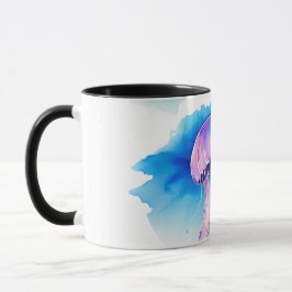 Puzzle - Aquarellreihe: Quallen Tasse