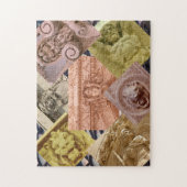 Puzzle - architektonische Elemente (Vertikal)