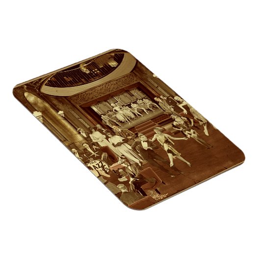 Puzzle Art Deco Magnet (Rechte Seite)