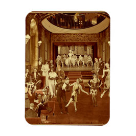 Puzzle Art Deco Magnet