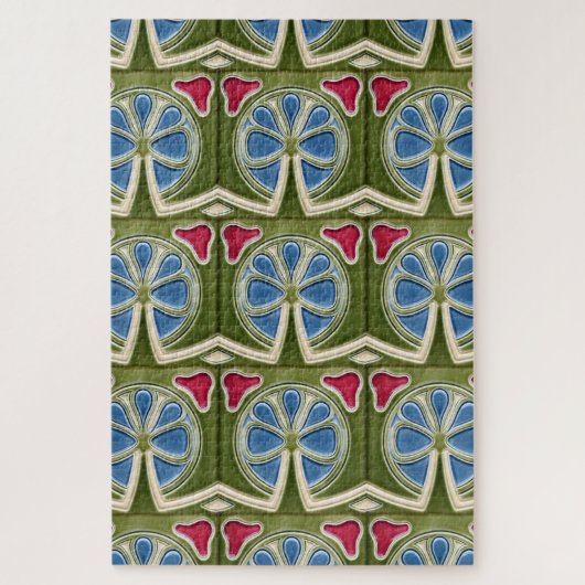 Puzzle - Art Nouveau Clover (Vertikal)