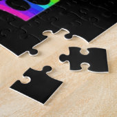 Puzzle auf einem Regenbogen (Seite)