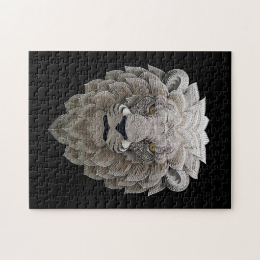 Puzzle auf Papier (Horizontal)