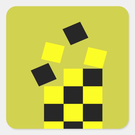 Puzzle - Aufkleber (Vorderseite)