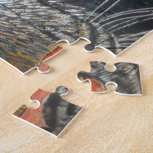 Puzzle - Augen des Tigers (Seite)