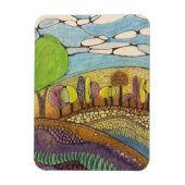 Puzzle aus 252 Stück Magnet (Vertikal)