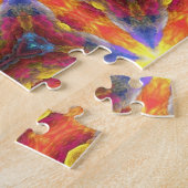 Puzzle aus 520 Stück psychedelisch geometrisch (Seite)