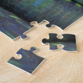 Puzzle aus blaugrünem Stoff (Seite)