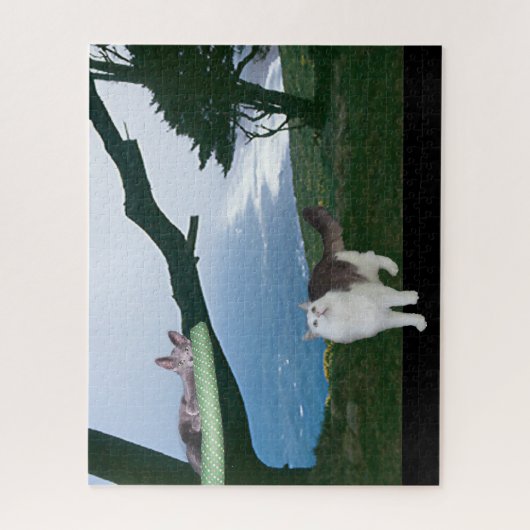 Puzzle - Aus dem Fenster (Vertikal)