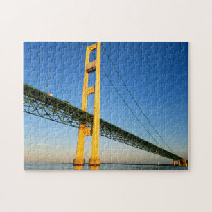 Puzzle aus dem Foto der Creative Mackinaw Bridge