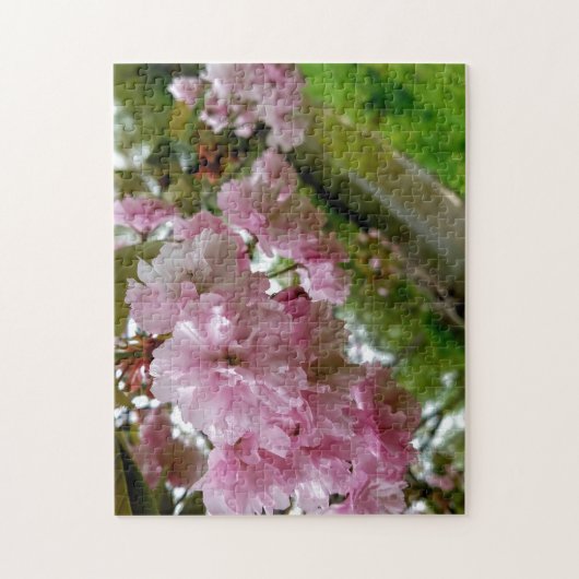 Puzzle aus der Blume von Creative Light Pink (Vertikal)