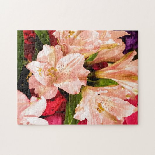 Puzzle aus Foto-Blume (Horizontal)